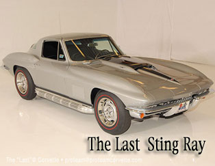 Corvettes on YouTube | Last Sting Ray Corvette