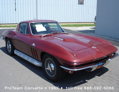 ProTeam Classic Corvette Sales