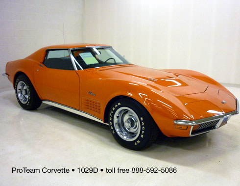 1968 To 1972 Corvettes For Sale >> Classic Corvette for Sale • 1972 • 1029D 1968 To 1972 Corvettes For Sale >> Classic Corvette for Sale • 1972 • 1029D