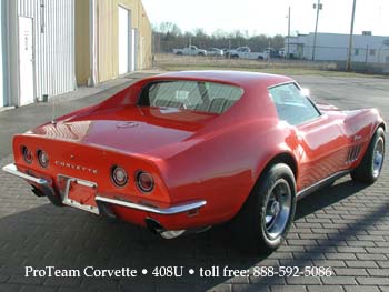 Corvette picture of 1968, 1969, 1970, 1971, 1972  Corvettes